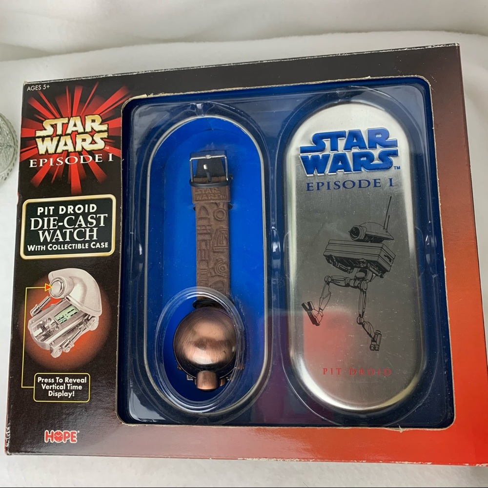 Star Wars Episode I Pit Droid Die Cast Watch Case